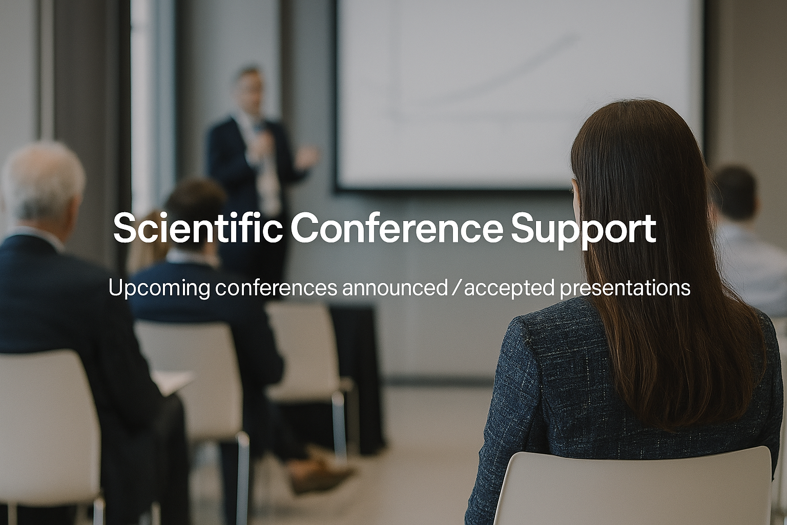 Scientific conference auditorium.